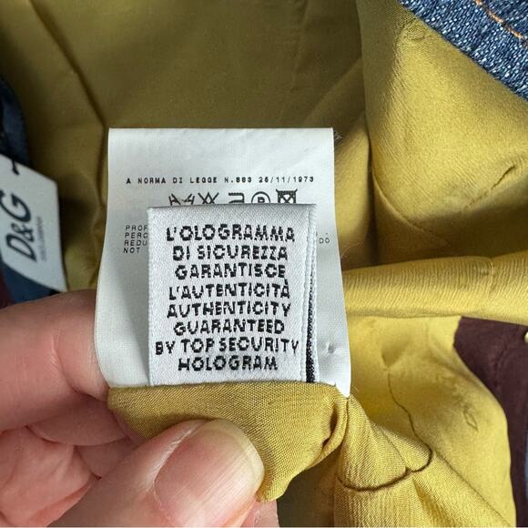 New Dolce and Gabbana Women’s Button Up 2 Piece Set US Size 8 - Picture 13 of 14